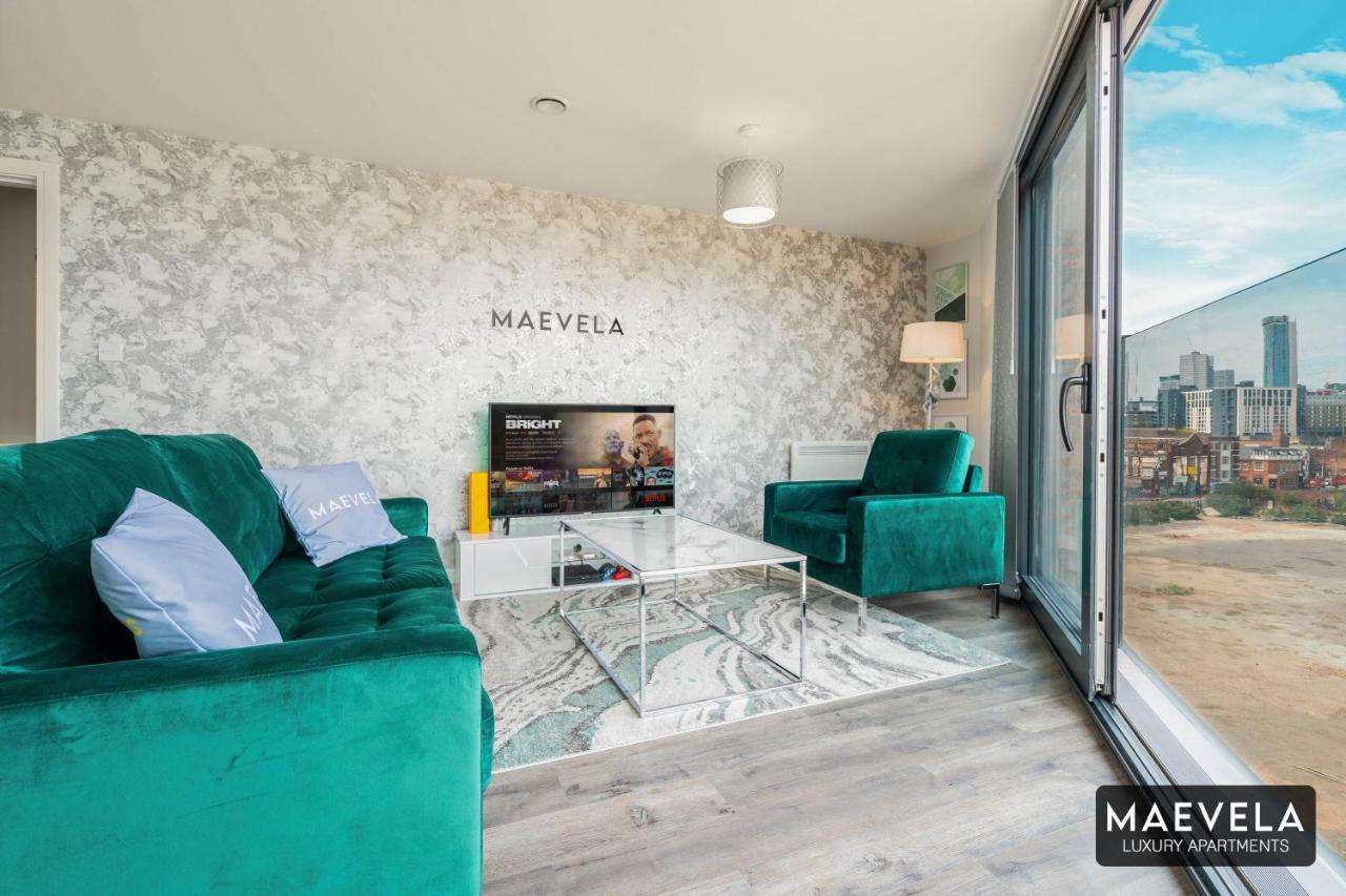 Maevela Apartments - Luxury Top Floor Penthouse - With Parking - 2 Bedroom New Build Apartment ✪ City Centre, Digbeth ✓ With Huge Patio Sliding Doors - City View - Rooftop Terrace - Ps4 & Smart Tv'S Birmingham Buitenkant foto