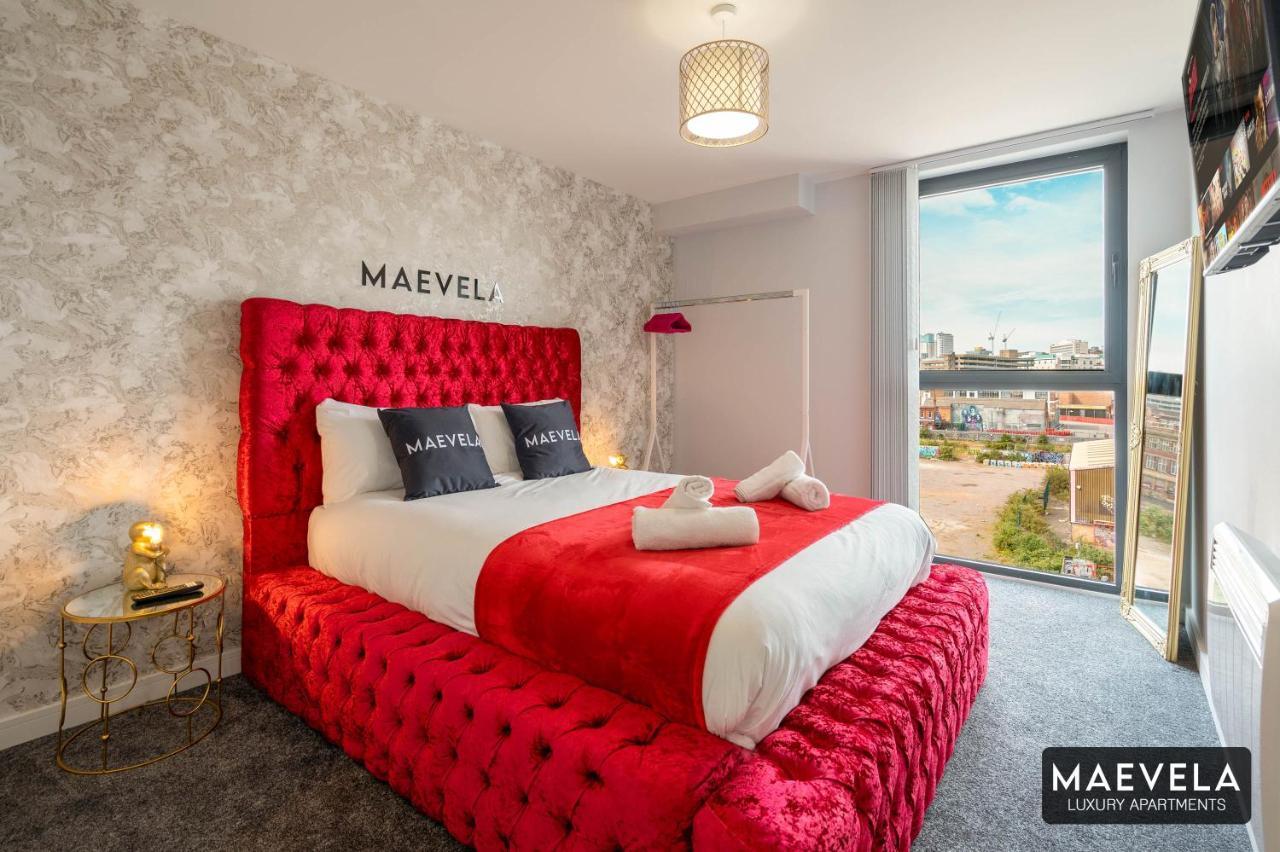 Maevela Apartments - Luxury Top Floor Penthouse - With Parking - 2 Bedroom New Build Apartment ✪ City Centre, Digbeth ✓ With Huge Patio Sliding Doors - City View - Rooftop Terrace - Ps4 & Smart Tv'S Birmingham Buitenkant foto