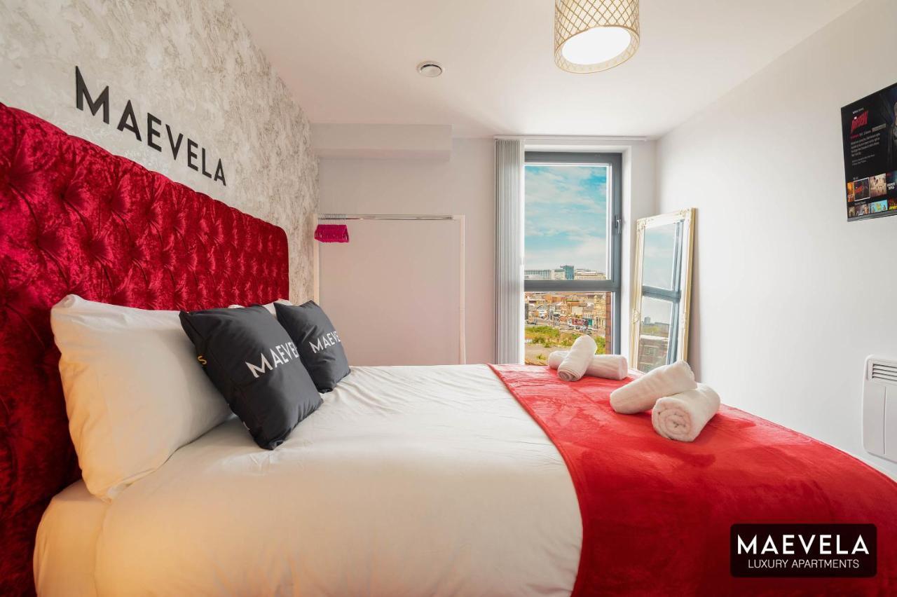 Maevela Apartments - Luxury Top Floor Penthouse - With Parking - 2 Bedroom New Build Apartment ✪ City Centre, Digbeth ✓ With Huge Patio Sliding Doors - City View - Rooftop Terrace - Ps4 & Smart Tv'S Birmingham Buitenkant foto