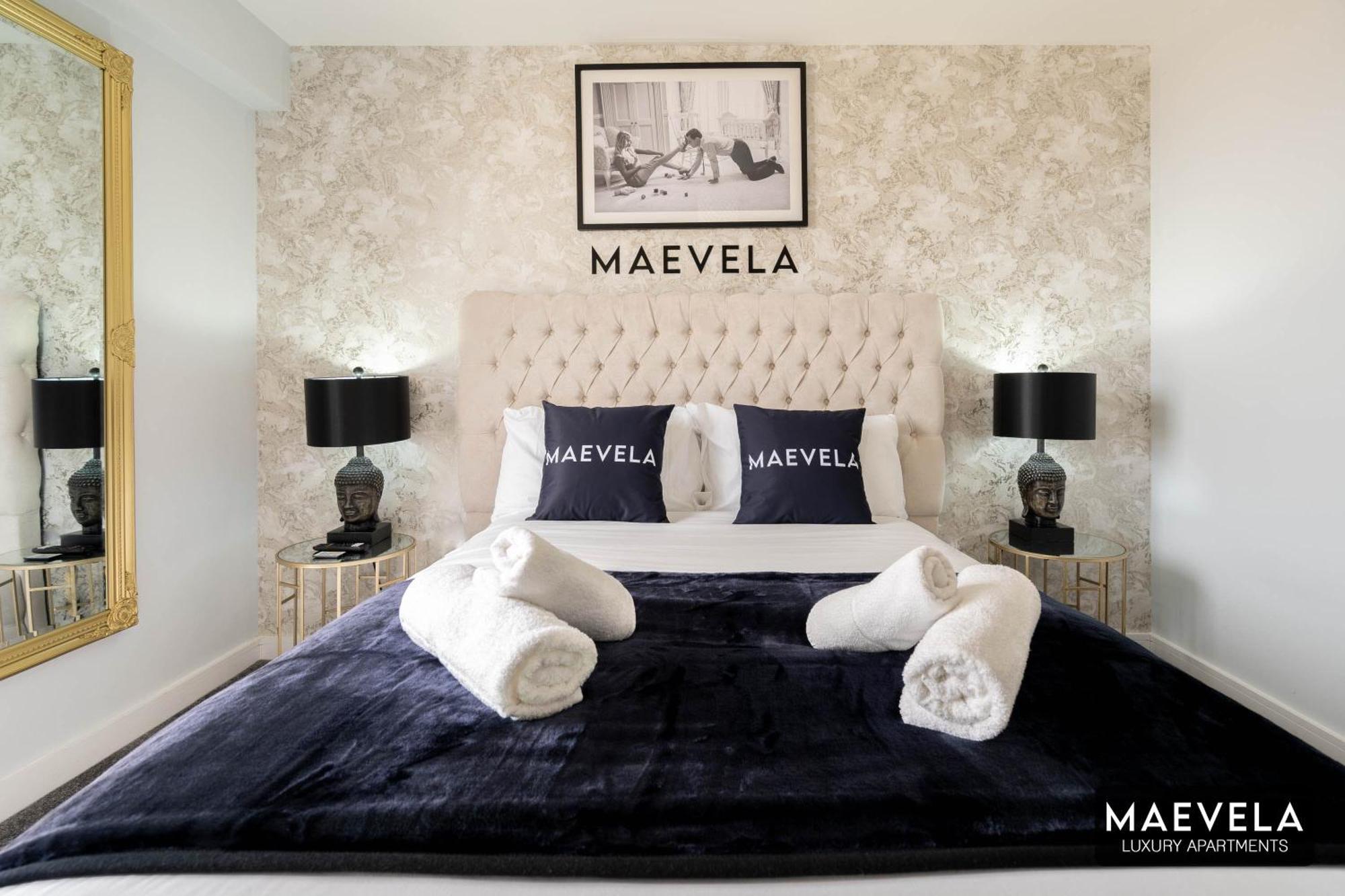 Maevela Apartments - Luxury Top Floor Penthouse - With Parking - 2 Bedroom New Build Apartment ✪ City Centre, Digbeth ✓ With Huge Patio Sliding Doors - City View - Rooftop Terrace - Ps4 & Smart Tv'S Birmingham Buitenkant foto