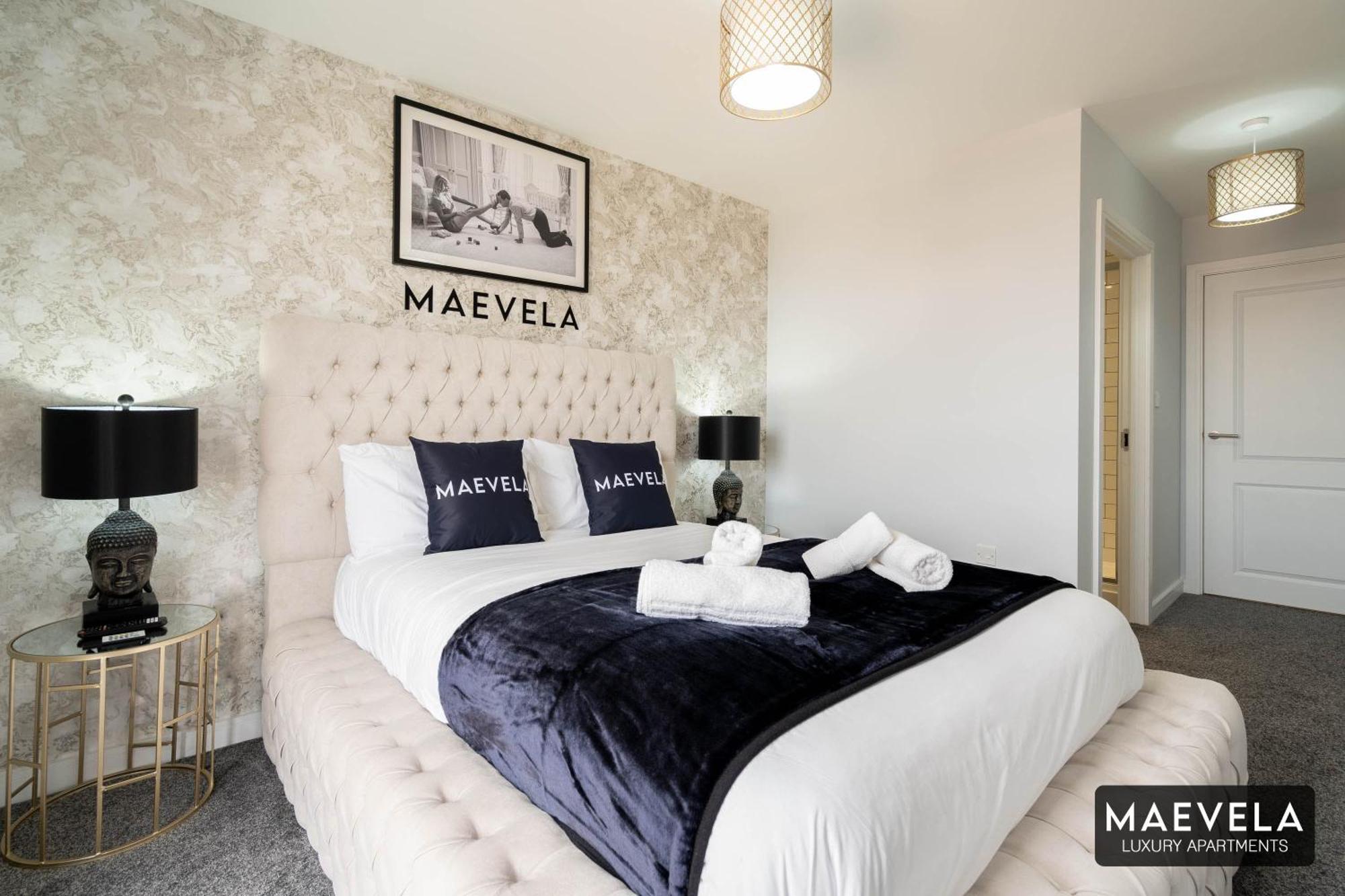 Maevela Apartments - Luxury Top Floor Penthouse - With Parking - 2 Bedroom New Build Apartment ✪ City Centre, Digbeth ✓ With Huge Patio Sliding Doors - City View - Rooftop Terrace - Ps4 & Smart Tv'S Birmingham Buitenkant foto